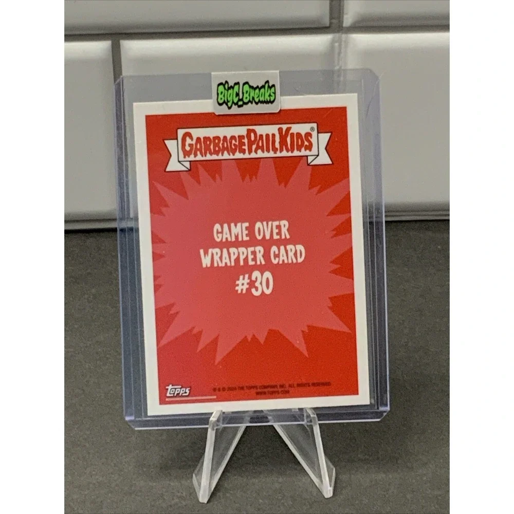 2024 Garbage Pail Kids Game Over Level 6 Wrapper Card #30 🔥GPK